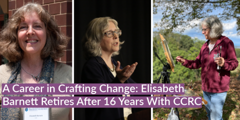 A Career in Crafting Change: Elisabeth Barnett Retires After 16 Years With CCRC