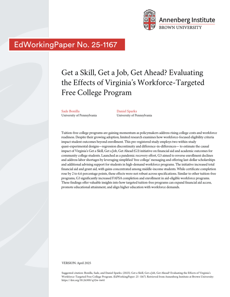 Working paper cover