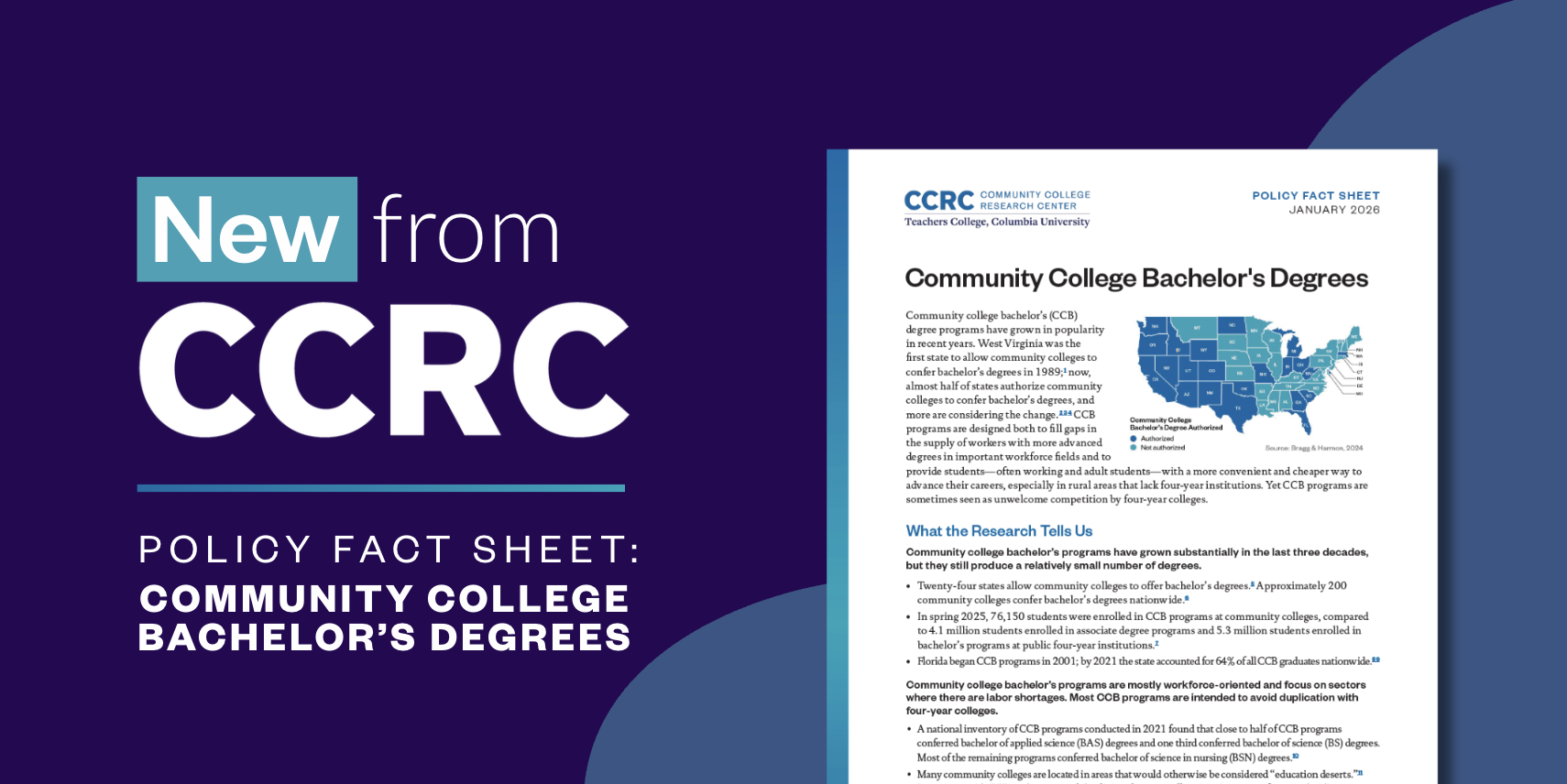 Community College Bachelor's Degrees