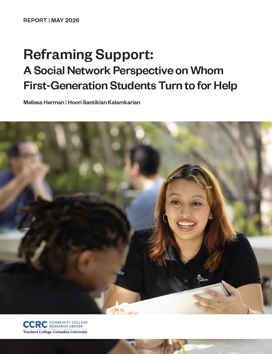 Reframing Support: A Social Network Perspective on Whom First-Generation Students Turn to for Help