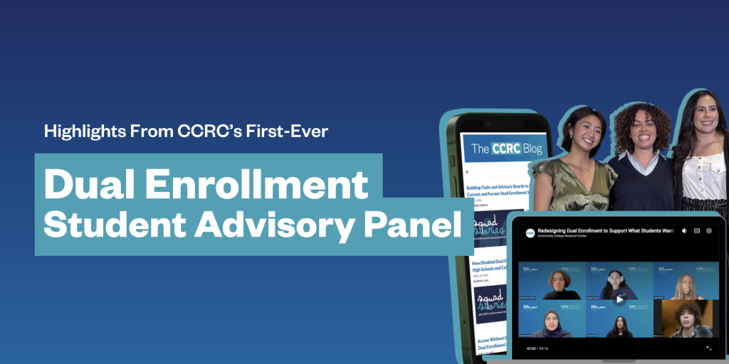 Dual Enrollment Student Advisory Panel